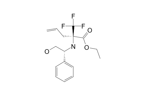 (R,R)-ETHYL-(2R)-2-[(1R)-2-HYDROXY-1-PHENYLETHYLAMINO]-2-TRIFLUOROMETHYLPENT-4-ENOATE