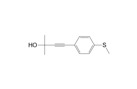 2-Methyl-4-(4-methylsulfanylphenyl)but-3-yn-2-ol