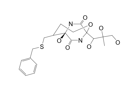 5A-BENZYLSULFANYL-DIHYDROBICYCLOMYCIN;MAJOR-DIASTEREOMER