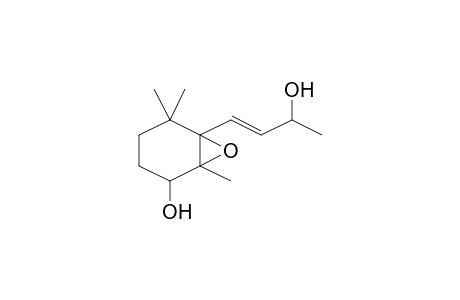 6-(3-Hydroxy-but-1-enyl)-1,5,5-trimethyl-7-oxabicyclo[4.1.0]heptan-2-ol