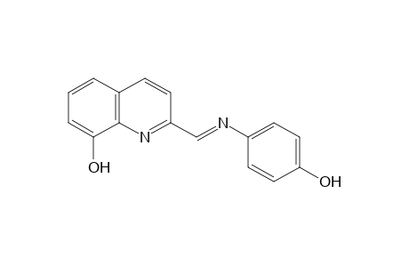 2-[N-(p-HYDROXYPHENYL)FORMIMIDOYL]-8-QUINOLINOL