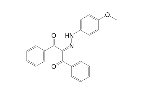 1,3-diphenyl-1,2,3-propanetrione, 2-(p-methoxyphenyl)hydrazone