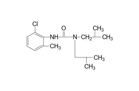 3-(6-chloro-o-tolyl)-1,1-diisobutylurea