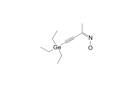 (Z)-(2)-4-(TRIETHYLGERMYL)-3-BUTYN-2-ONE-OXIME