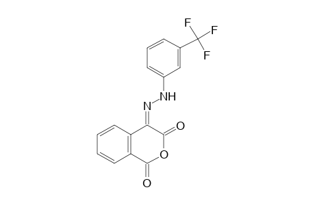 (o-CARBOXYPHENYL)GLYOXYLIC ACID, CYCLIC ANHYDRIDE, 2-[(alpha,alpha,alpha-TRIFLUORO-m-TOLYL)HYDRAZONE]