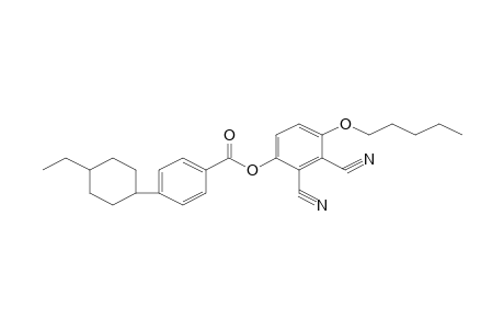 2,3-Dicyano-4-(pentyloxy)phenyl 4-(4-ethylcyclohexyl)benzoate