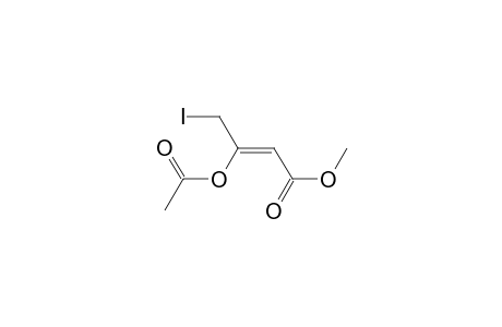 (Z)-3-acetoxy-4-iodo-but-2-enoic acid methyl ester