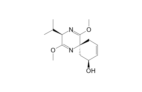 (2R,5S,3'S)-2,5-Dihydro-3,6-dimethoxy-2-isopropylpyrazine-5-spiro(3-hydroxy-4-cyclohexene)