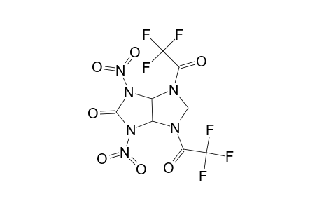 1,3-Dinitro-4,6-bis(trifluoroacetyl)hexahydroimidazo[4,5-d]imidazol-2(1H)-one