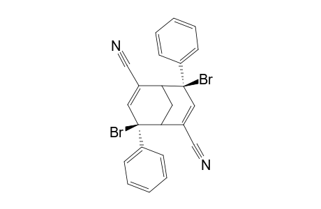 exo,exo-4,8-Dibromo-4,8-diphenylbicyclo[3.3.1]nona-2,6-diene-2,6-dicarbonitrile