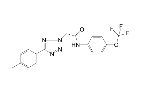 2-(5-p-Tolyl-tetrazol-2-yl)-N-(4-trifluoromethoxy-phenyl)-acetamide