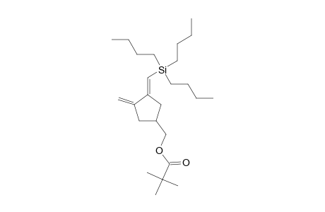 4-(TRIMETHYLACETOXY)-METHYL-1-METHYLENE-2-TRIBUTYL-SILYLMETHYLENE-CYCLOPENTANE