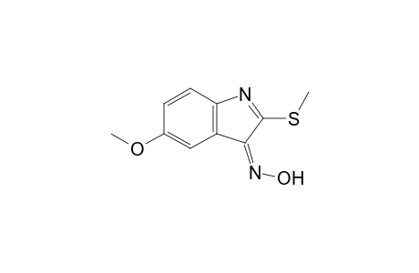 5-Methoxy-2-methylthio-3H-indol-3-one-3-oxime