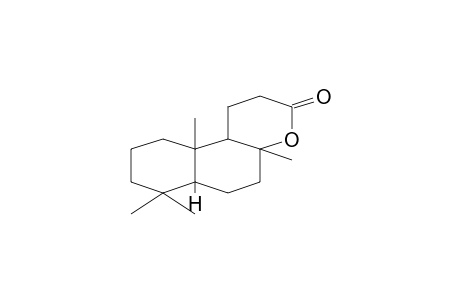 4a,7,7,10a-Tetramethyl-dodecahydro-naphtho(2,1-B)pyran-3-one