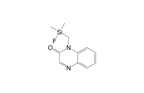 1-(FLUORODIMETHYLSILYLMETHYL)-QUINOXALINE-2-ONE