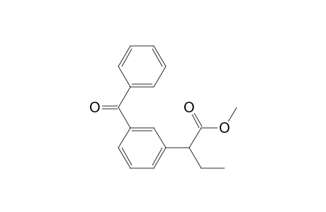 2-(3-Benzoylphenyl)butyric acid methyl ester