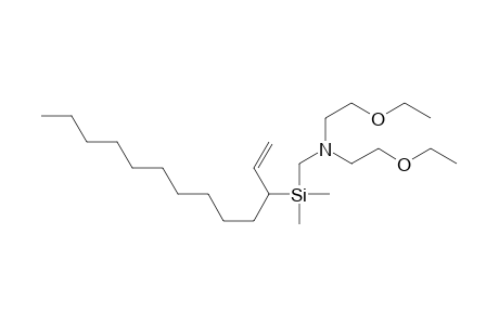 Ethanamine, N-[[(1-ethenylundecyl)dimethylsilyl]methyl]-2-ethoxy-N-(2-ethoxyethyl)-