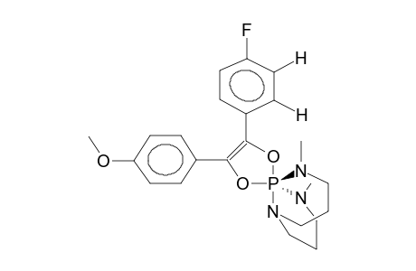 [1-(4-METHOXYPHENYL)-2-(4-FLUOROPHENYL)ETHYNEDIOXY](N'-METHYL-N,N'-TRIMETHYLENEDIAMINO)(N-METHYL-N,N-TRIMETHYLENEDIAMINO)PHOSPHORANE