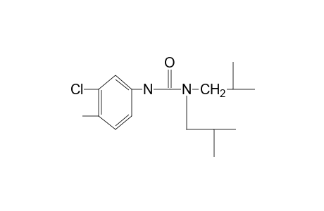 3-(3-chloro-p-tolyl)-1,1-diisobutylurea