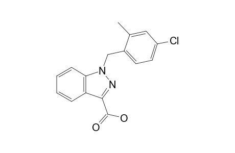 1-(4-chloro-2-methylbenzyl)-1H-indazole-3-carboxylic acid