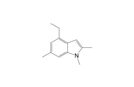 4-ETHYL-1,2,6-TRIMETHYLINDOLE