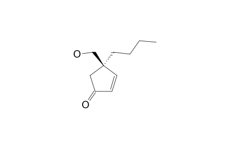 (4R)-4-BUTYL-4-HYDROXYMETHYLCYCLOPENT-2-EN-1-ONE