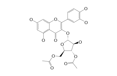 QUERCETIN-3-O-ALPHA-L-3'',5''-DIACETYL-ARABINOFURANOSIDE