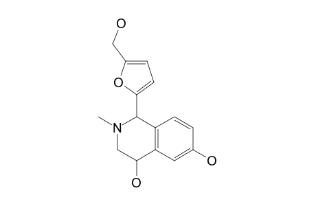 4,6-THQ-HMF;IMPURITY-5/1;1-[5-(HYDROXYMETHYL)-2-FURYL]-2-METHYL-1,2,3,4-TETRAHYDROISOCHINOLIN-4,6-DIOL