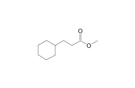 Cyclohexanepropanoic acid, methyl ester