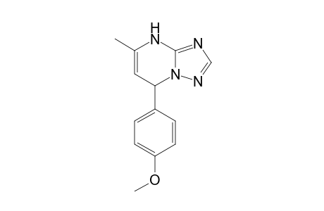 4,7-Dihydro-5-methyl-7-(4-methoxyphenyl)[1,2,4]triazolo[1,5-a]pyrimidine