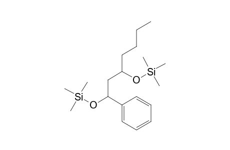 1-Phenyl-1,3-heptanediol bistrimethylsilyl ether