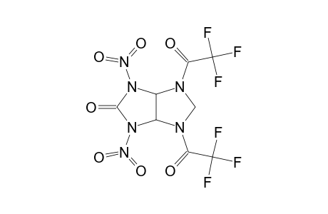 1,3-Dinitro-4,6-bis(trifluoroacetyl)hexahydroimidazo[4,5-d]imidazol-2(1H)-one