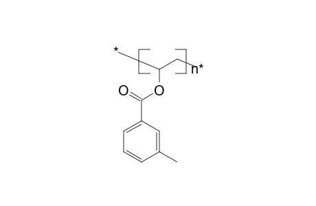 Poly(vinyl m-methylbenzoate)