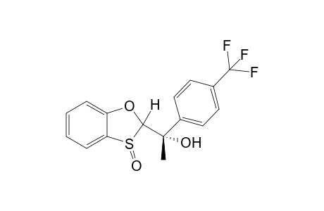 [2S]-2-[(1S)-1'-(p-<Trifluoromethyl>phenyl)-1'-hydroxyethyl]-1,3-benzoxathiol-3(2H)-oxide