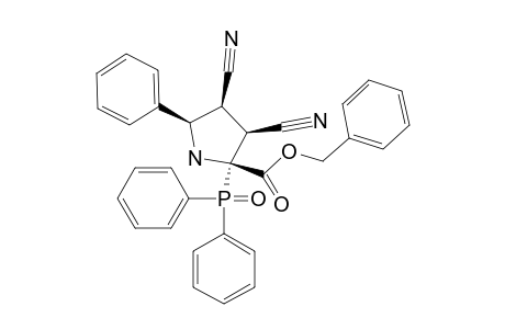 (2-ALPHA,3-ALPHA,4-ALPHA,5-ALPHA)-(+/-)-PHENYLMETHYL-3,4-DICYANO-2-(DIPHENYLPHOSPHINOYL)-5-PHENYL-2-PYRROLIDINE-CARBOXYLATE