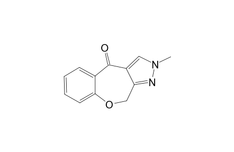 2-METHYL-2H,4H,10H-[1]-BENZOXEPINO-[3,4C]-PYRAZOL-4-ONE