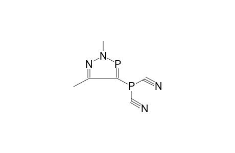 4-DICYANOPHOSPHINO-2,5-DIMETHYL-2H-1,2,3-SIGMA(2)-DIAZAPHOSPHOLE