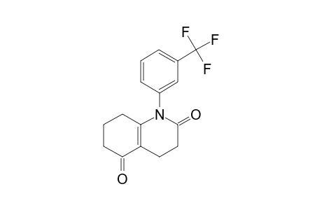 1-[(3-TRIFLUOROMETHYL)-PHENYL]-4,6,7,8-TETRAHYDRO-2,5-(1H,3H)-QUINOLINEDIONE