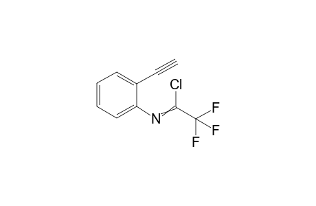 N-(2-ethynylphenyl)-2,2,2-trifluoroacetimidoyl chloride