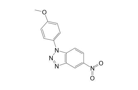 1-(4-Methoxyphenyl)-5-nitrobenzotriazole