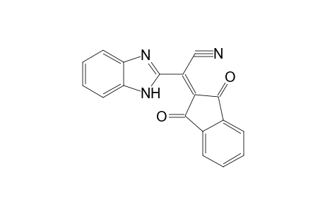 (1H-Benzoimidazol-2-yl)-(1,3-dioxo-indan-2-ylidene)-acetonitrile