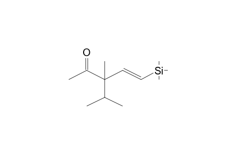 (4E)-3-Isopropyl-3-methyl-5-(trimethylsilyl)-4-penten-2-one