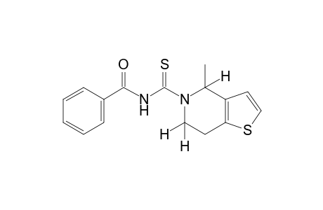 N-benzoyl-4-methyl-4,5,6,7-tetrahydrothiothieno[3,2-c]pyridine-5-carboxamide