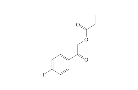 2-HYDROXY-4'-IODOACETOPHENONE, PROPIONATE