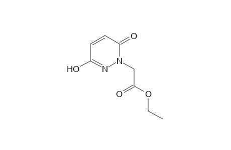 3-hydroxy-6-oxo-1(6H)-pyridazineacetic acid, ethyl ester