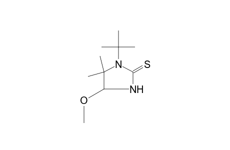 1-tert-butyl-5,5-dimethyl-4-methoxy-2-imidazolidinethione