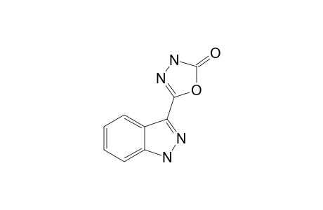 3H-5-(3'-INDAZOLYL)-1,3,4-OXADIAZOL-2-ONE