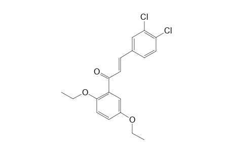 3,4-DICHLORO-2',5'-DIETHOXY-CHALCONE