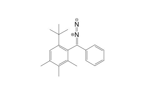 (6-TERT.-BUTYL-2,3,4-TRIMETHYLPHENYL)-PHENYLDIAZOMETHANE