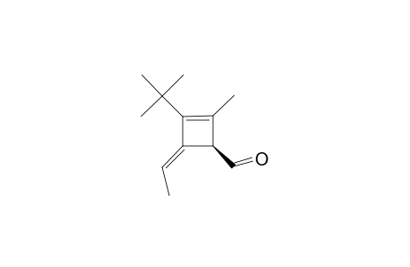 (3E)-2-TERT.-BUTYL-3-ETHYLIDENE-1-METHYLCYCLOBUT-1-ENE-4-CARBALDEHYDE